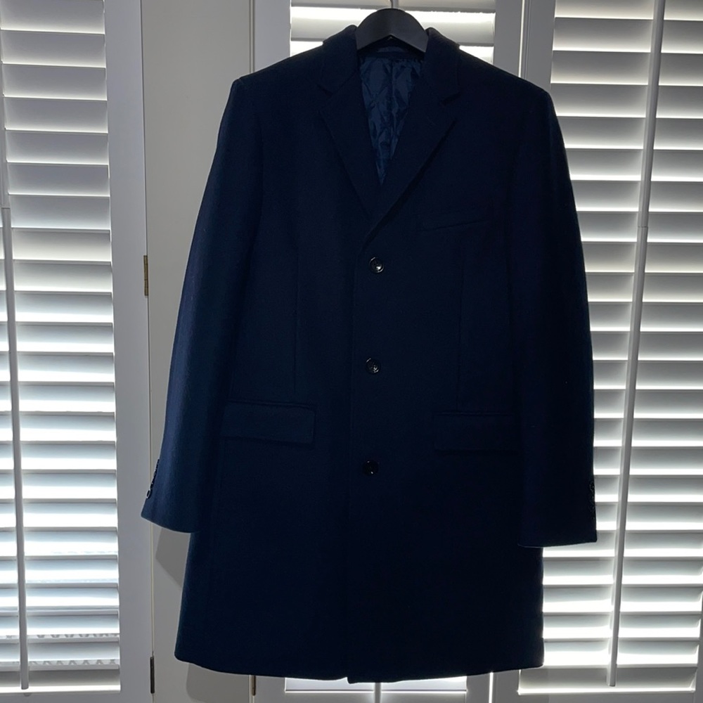 Men’s navy coat -J.CREW size 42